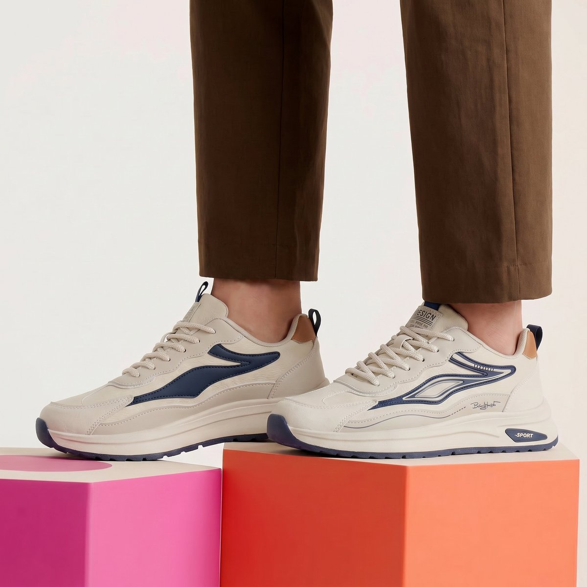 Sneaker 5009 đi với jacket